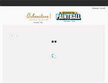 Tablet Screenshot of gapaintball.com